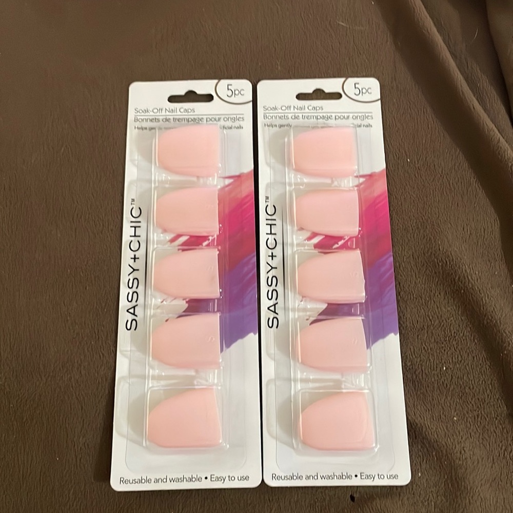 Sassy + Chic Soak Off Nail Caps